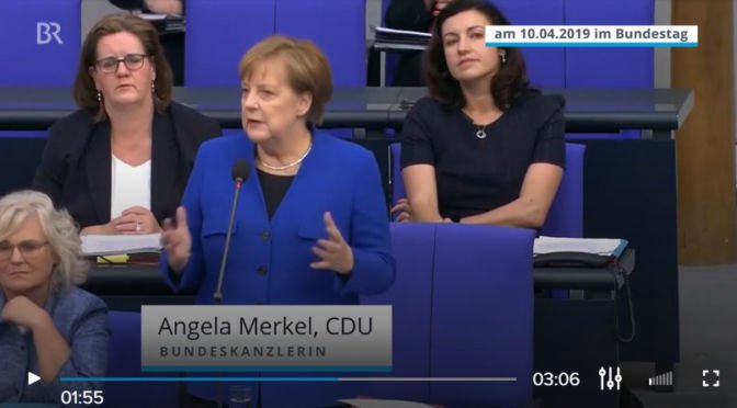 Merkel bleibt beim Abkassieren rigoros