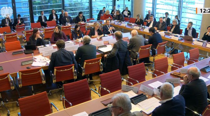 Bundestag – Anhörung zum Freibetrag
