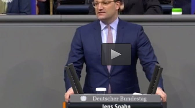 Spahn bereitet Bürger auf höhere Ausgaben vor