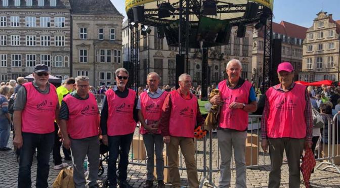 DVG beim Wahlkampf in Bremen