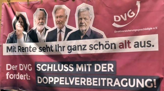 Mit Elan für den Stopp der Doppelverbeitragung