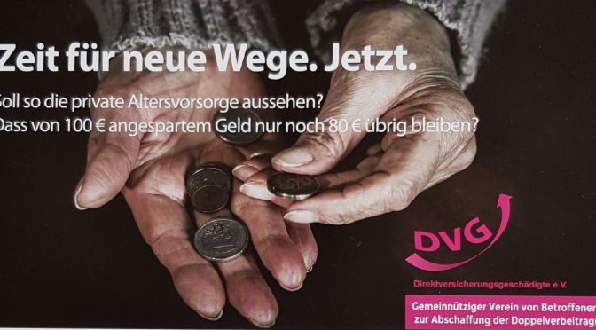 Postkartenaktion des DVG – rechtzeitig zum Wahlkampf